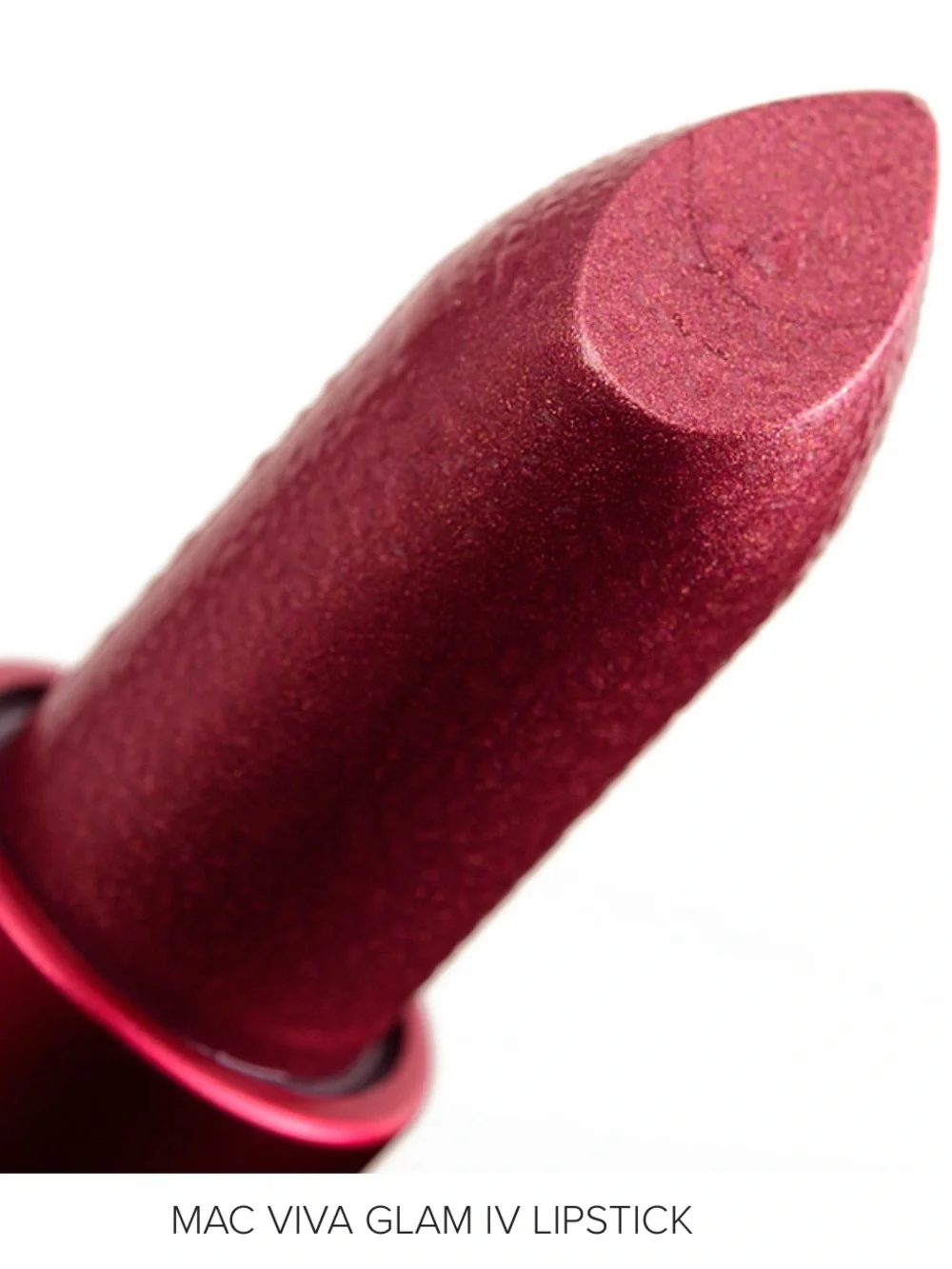 New MAC Cosmetics Viva Glam IV Frost Berry Pink Lipstick
